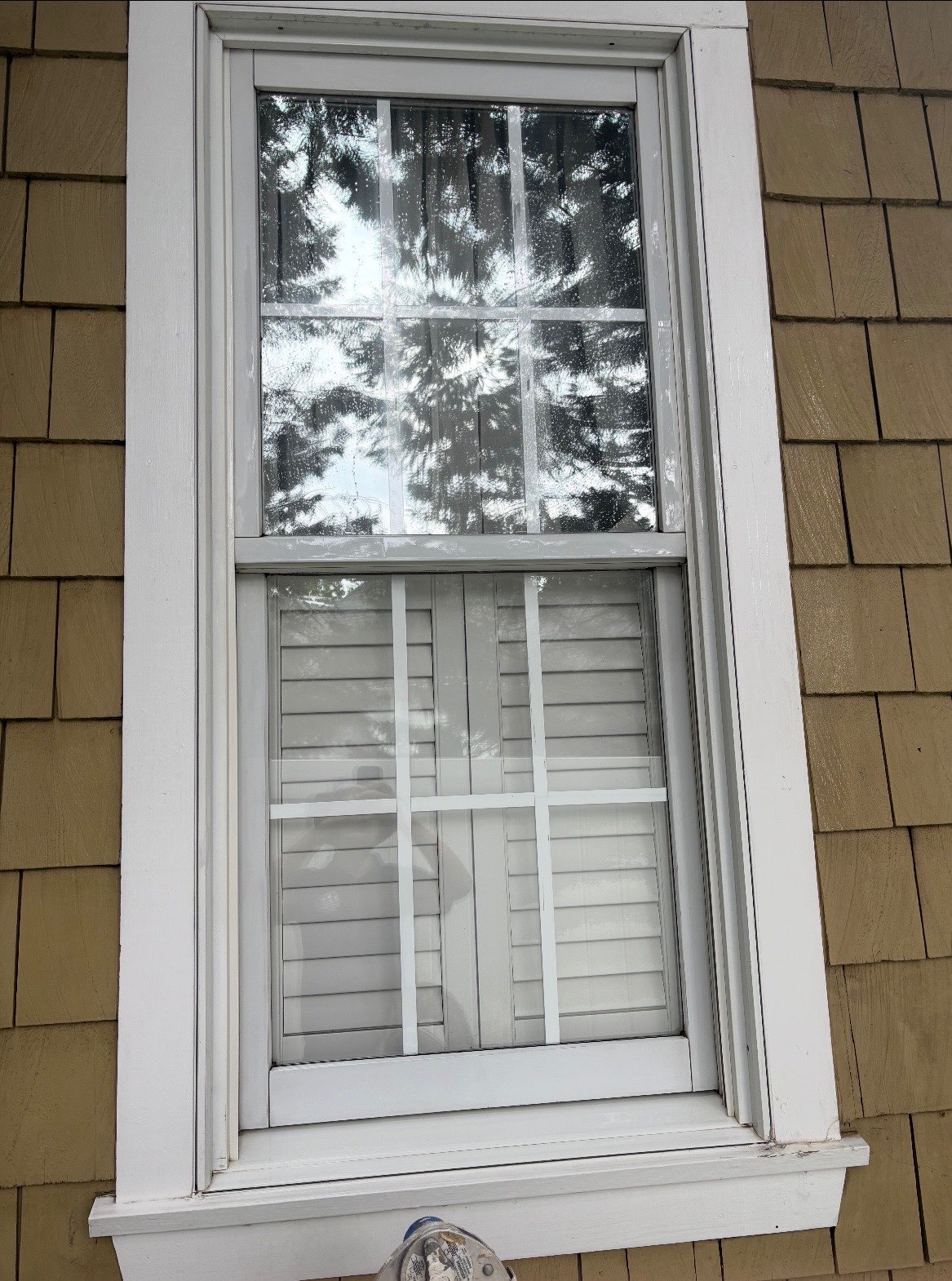 Before and After Window Cleaning